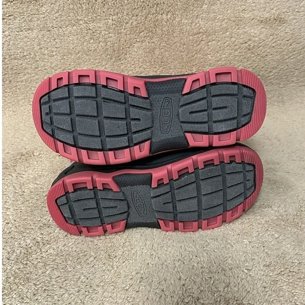 KEEN Winterport Neo DT Waterproof Snow Boots Pink Black Kids Youth 6 1026754